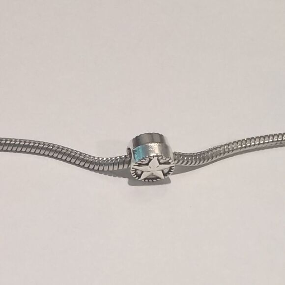 Silver Star Charm for Pandora Style‎ Bracelet - Picture 4 of 5